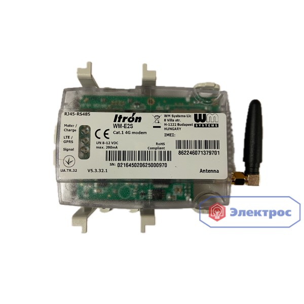 Модем WM-E2S для лічильників Itron АСЕ 6000/ SL 7000 (Sparklet)