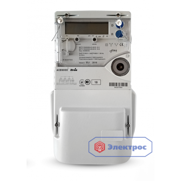Электросчетчик Itron ACE 6000 5(10)А к.т. 1