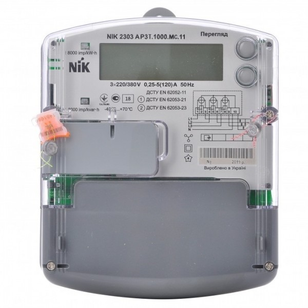 Электросчетчик NIK 2303 AP3T.1000.MC.11 5(120)A 3ф многотарифный